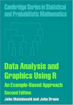 Hardcover Data Analysis and Graphics Using R: An Example-Based Approach Book