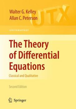 Paperback The Theory of Differential Equations: Classical and Qualitative Book