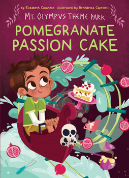 Library Binding Pomegranate Passion Cake Book