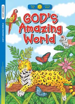 Paperback God's Amazing World (Happy Day® Coloring Books: God s World) Book