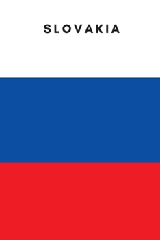 Paperback Slovakia: Country Flag A5 Notebook to write in with 120 pages Book