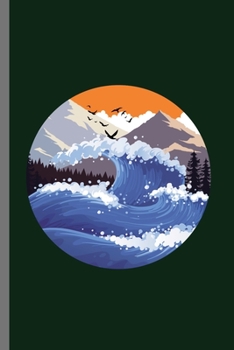 Mountain Waves: Mountaineering Campers Hiking Gift Adventure Is Out There Camping Trees Forest adventure, travel, activity, freedom, tourist, nature, climbing, extreme, backpack, outdoor, mountain, hi