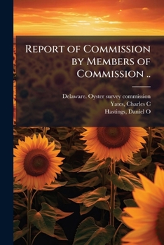 Paperback Report of commission by members of commission .. Book