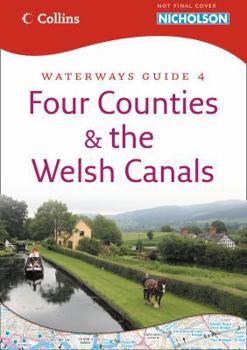 Spiral-bound Collins Nicholson Waterways Guide: Four Counties & the Welsh Canals Book
