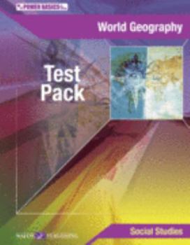 Paperback Power Basics World Geography Test Pack Book