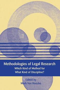 Paperback Methodologies of Legal Research: Which Kind of Method for What Kind of Discipline? Book