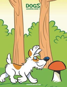 Paperback Dogs Coloring Book 4 Book