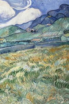 Art Journal: Landscape from Saint-Rémy - Vincent van Gogh Art Cover College Ruled Notebook | 110 Pages