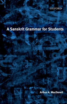 Paperback A Sanskrit Grammar for Students Book