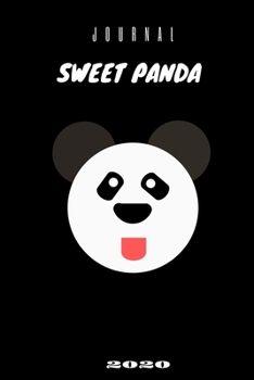 Paperback Sweet Panda Notebook: For Lovers Panda Book