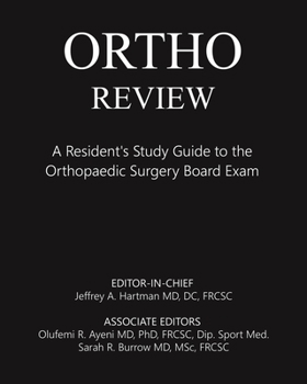 Paperback Ortho Review: A Resident's Study Guide to the Orthopaedic Surgery Board Exam Book