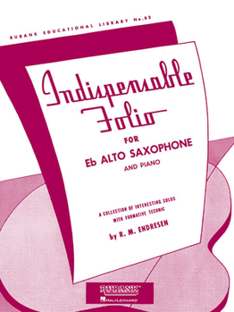 Paperback Indispensable Folio - Eb Alto Saxophone and Piano Book