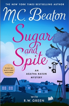 Hardcover Sugar and Spite: An Agatha Raisin Mystery Book