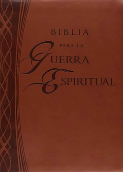 Paperback Rvr 1960 Biblia Para La Guerra Espiritual - Imitación Piel Marrón Con Índice / Spiritual Warfare Bible, Brown Imitation Leather with Index [Spanish] Book