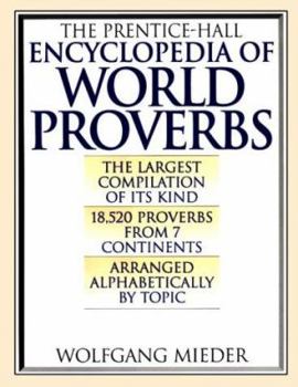 Hardcover Prentice Hall Encyclopedia of World Proverbs Book