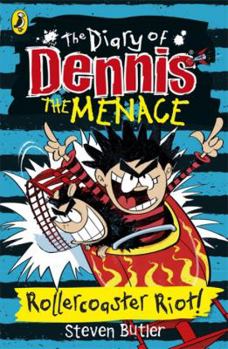 Paperback The Diary of Dennis the Menace Roller Coaster Riot Book 3 Book