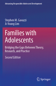 Paperback Families with Adolescents: Bridging the Gaps Between Theory, Research, and Practice Book