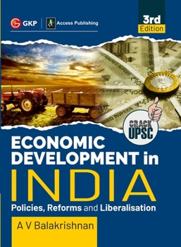 Paperback Economic Development in India (Policies, Reforms and Liberalisation) 3ed by GKP/Access Book