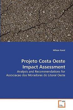 Paperback Projeto Costa Oeste Impact Assessment Book