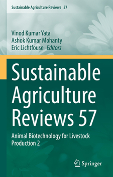 Hardcover Sustainable Agriculture Reviews 57: Animal Biotechnology for Livestock Production 2 Book