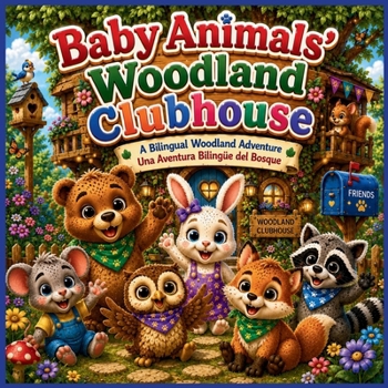 Baby Animals’ Woodland Clubhouse: A Bilingual Picture Book for Kids About Friendship, Sharing, and Imagination (Baby Animals Bilingual Adventures)