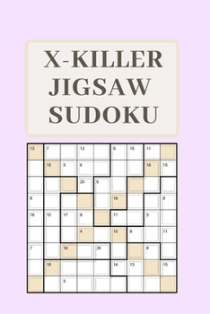 Paperback X-Killer Jigsaw Sudoku: 189 Fantastic Puzzles Book