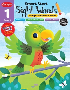 Paperback Smart Start: Sight Words & High-Frequency Words, Grade 1 Workbook Book