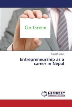 Paperback Entrepreneurship as a Career in Nepal Book