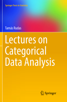 Paperback Lectures on Categorical Data Analysis Book