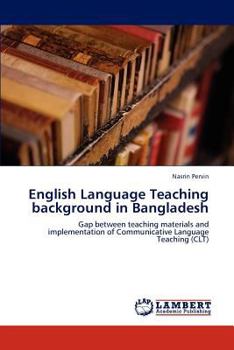 Paperback English Language Teaching background in Bangladesh Book