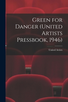 Paperback Green for Danger (United Artists Pressbook, 1946) Book