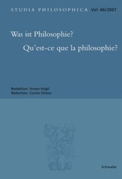 Hardcover Was Ist Philosophie? /Qu'est-CE Que La Philosophie? [French] Book