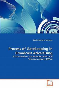 Paperback Process of Gatekeeping in Broadcast Advertising Book