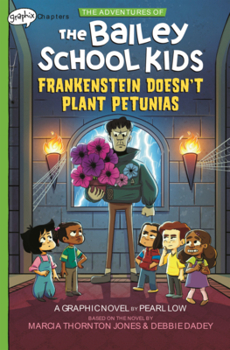 Library Binding Frankenstein Doesn't Plant Petunias Book