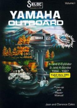 Paperback Yamaha Outboards, 1-2 Cylinders, 1984-1991 Book