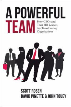 Paperback A Powerful Team: How CEOs and Their HR Leaders Are Transforming Organizations Book
