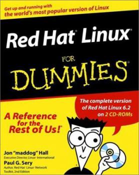 Paperback Red Hat? Linux? for Dummies? [With CDROM] Book