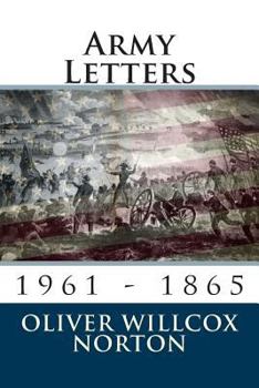 Paperback Army Letters: 1961 - 1865 Book