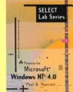 Paperback Windows NT 4 Select Lab Series Book