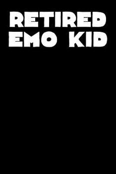 Paperback Retired Emo Kid: Guitar Tab Notebook 6x9 120 Pages Book