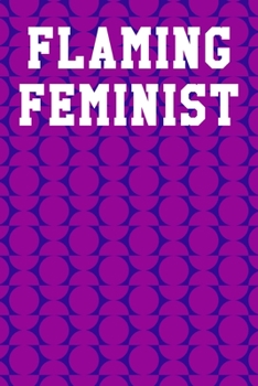 Flaming Feminist: Blank Ukelele Tab Notebook 6”x9” 120 Pages
