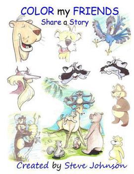 Paperback Color my Friends: Share a Story Book