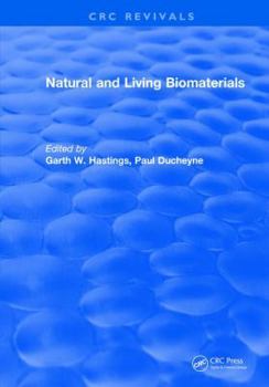 Hardcover Natural and Living Biomaterials Book