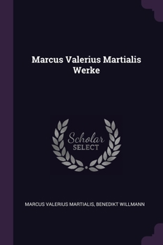 Paperback Marcus Valerius Martialis Werke Book