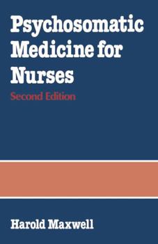 Paperback Psychosomatic Medicine for Nurses Book