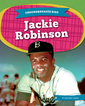 Library Binding Jackie Robinson Book