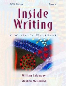 Hardcover Inside Writing: A Writer S Workbook (Form A) Book