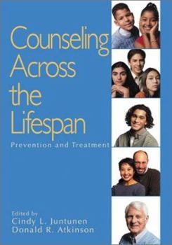 Hardcover Counseling Across the Lifespan: Prevention and Treatment Book