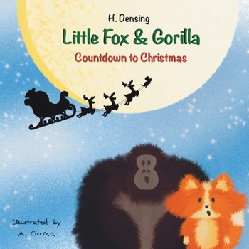 Paperback Little Fox & Gorilla: Countdown to Christmas Book