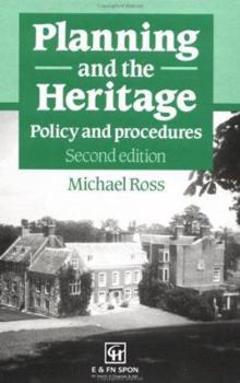 Hardcover Planning and the Heritage: Policy and procedures Book